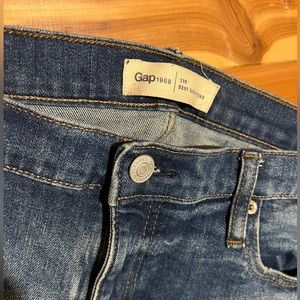 Gap Ripped Blue Jeans
